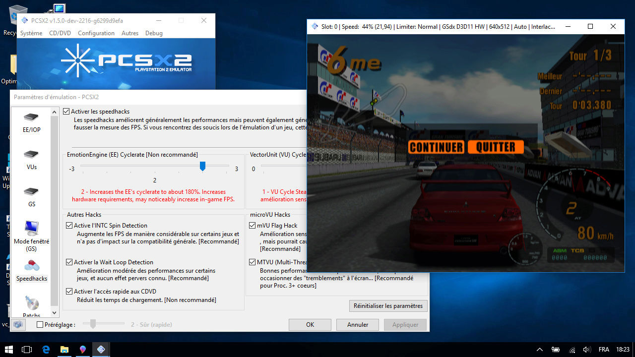 pcsx setup