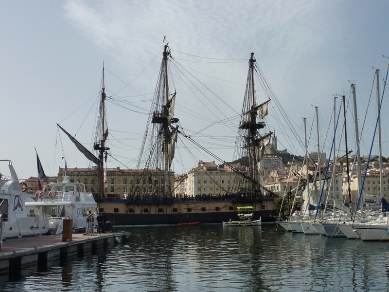 L'Hermione à Marseille ! P1310115