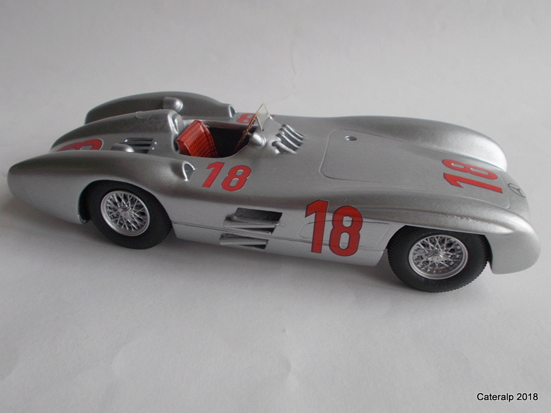mercedes - pièce unique Mercedes Fangio GP de Reims 1954 Merced10
