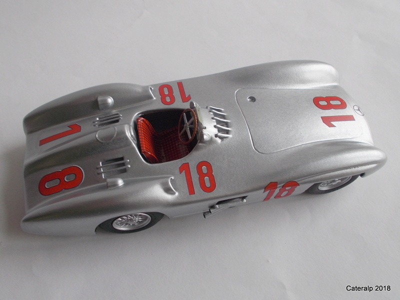 pièce unique Mercedes Fangio GP de Reims 1954 Merced12