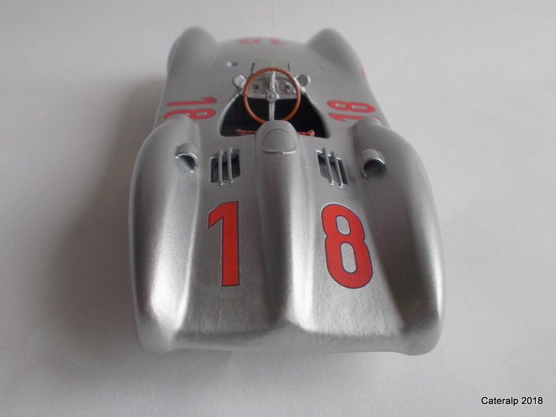 pièce unique Mercedes Fangio GP de Reims 1954 Merced14
