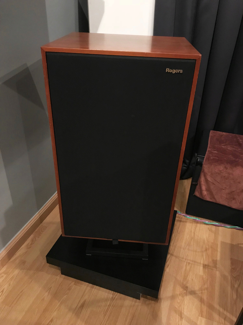 Rogers Studio 1a W/ Stands NEEDS WORK Audio Asylum Trader