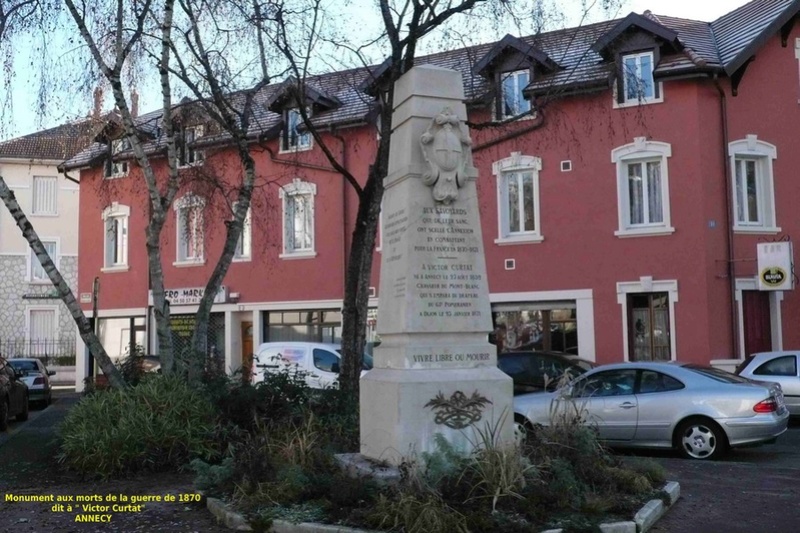 « Les monuments aux morts de la guerre 1870 en Haute Savoie » Annecy12