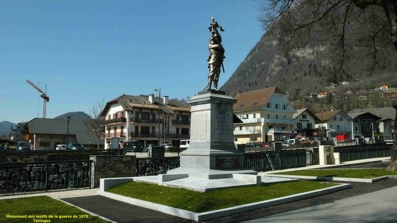 « Les monuments aux morts de la guerre 1870 en Haute Savoie » Taning12