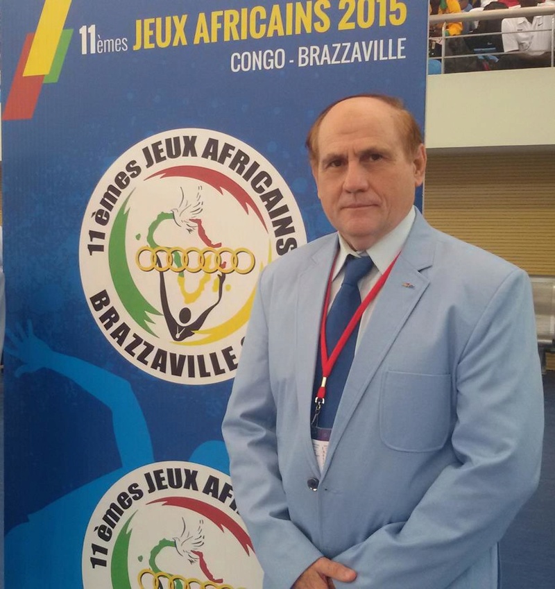 Dr. Mohamed Riad Ibrahim in 11th All Africa Games in Congo Brazzaville 2015 1210