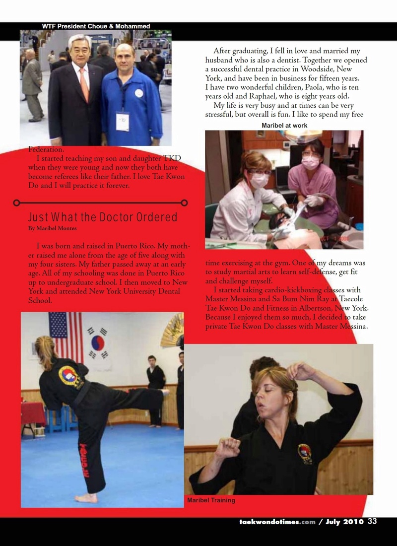 Dr. Mohamed Riad in Taekwondo Times Magazine July 2010 Page_311