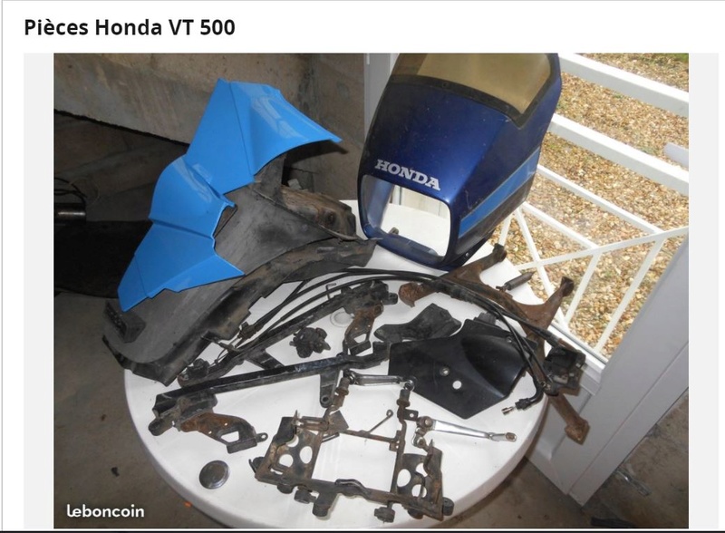 Pièces Honda VT 500 210