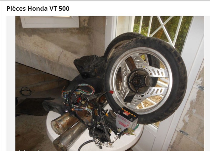 Pièces Honda VT 500 310