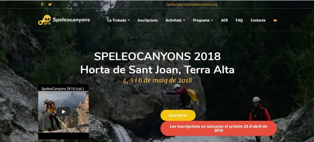 Speleocanyons_2018_Horta de Sant Joan 4 au 5 mai 2018 Canyon10