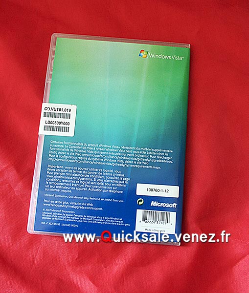 [VDS] Dvd Windows VISTA 32 Bits Fr -20€ Vista011