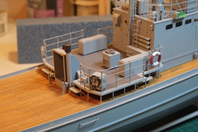 Chasseur de sous-marins CH123 au 1/50 selon plans AAMM - Page 3 Dscf4268
