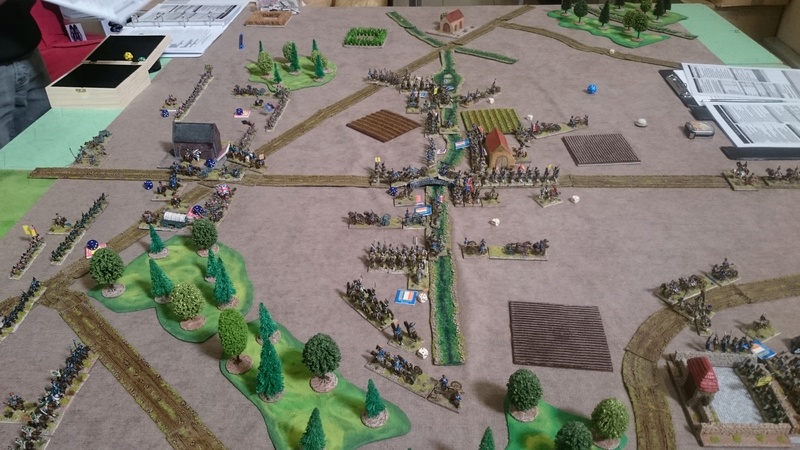 bataille de Quatre Bras répétition générale 710