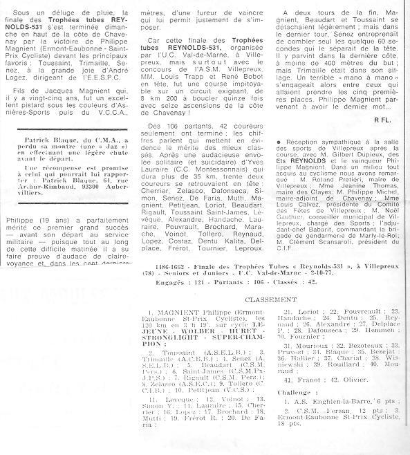 Coureurs et Clubs d'avril 1977 à mai 1979 - Page 15 003184