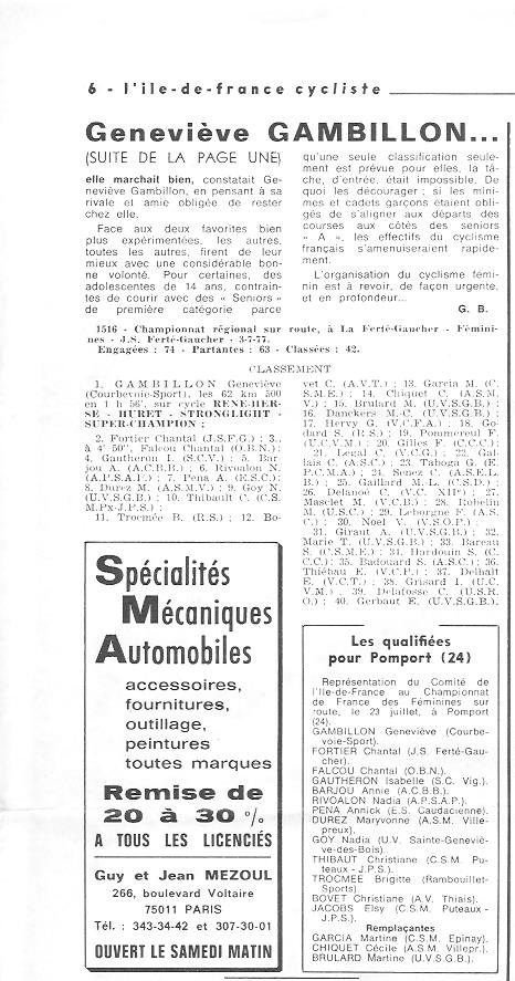 Coureurs et Clubs d'avril 1977 à mai 1979 - Page 9 004181