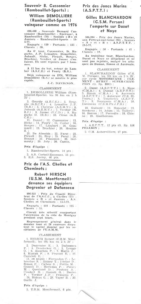 Coureurs et Clubs d'avril 1977 à mai 1979 - Page 4 006166