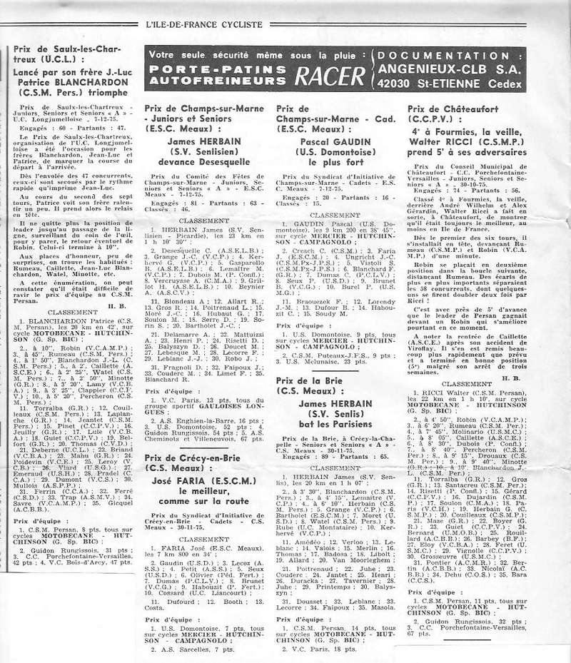 Coureurs et Clubs de juin 1974 à mars 1977 - Page 24 00645