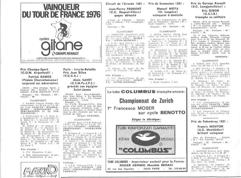 Coureurs et Clubs d'avril 1977 à mai 1979 - Page 3 007164