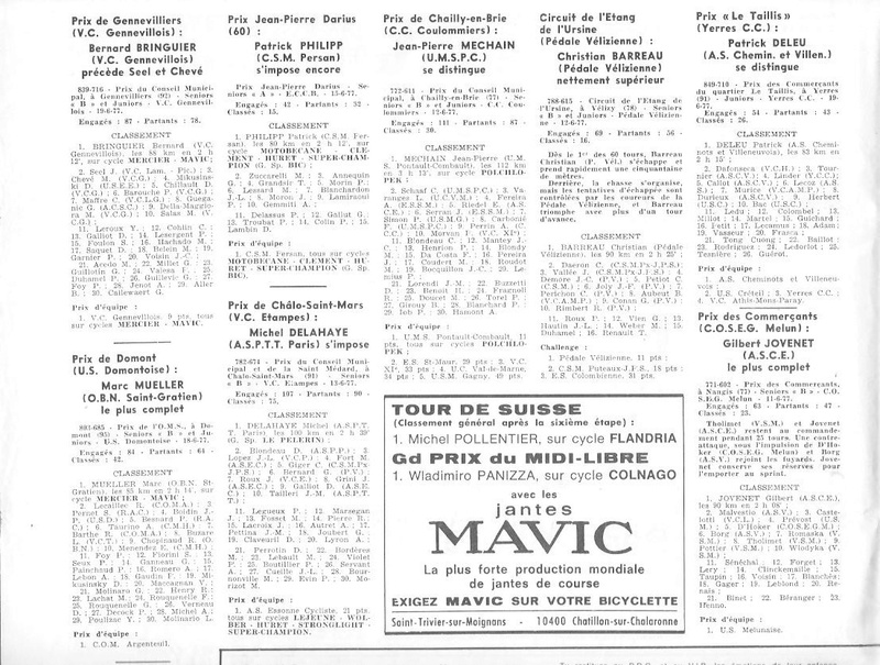 Coureurs et Clubs d'avril 1977 à mai 1979 - Page 8 007169