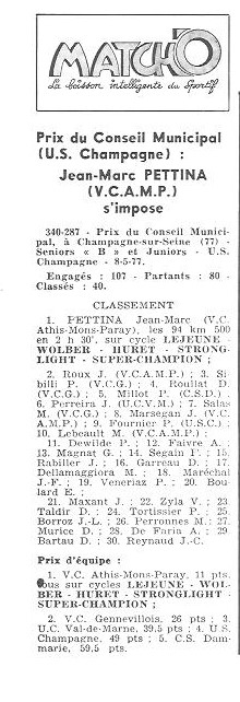 Coureurs et Clubs d'avril 1977 à mai 1979 - Page 3 008160