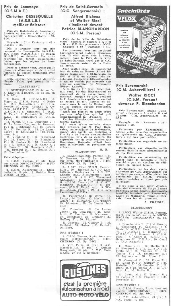 Coureurs et Clubs de juin 1974 à mars 1977 - Page 26 00854