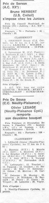 Coureurs et Clubs d'avril 1977 à mai 1979 - Page 22 009185