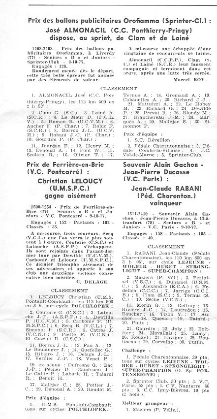 Coureurs et Clubs d'avril 1977 à mai 1979 - Page 16 010174