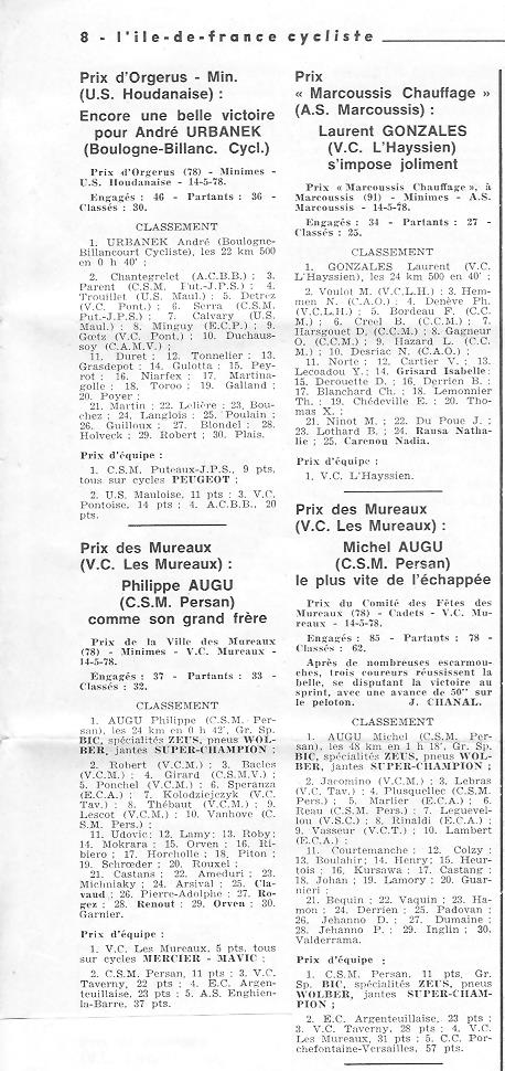 Coureurs et Clubs d'avril 1977 à mai 1979 - Page 24 010191