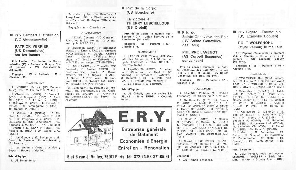 Annonce: Coureurs et Clubs de juin 1979 à juin 1981 - Page 35 011263