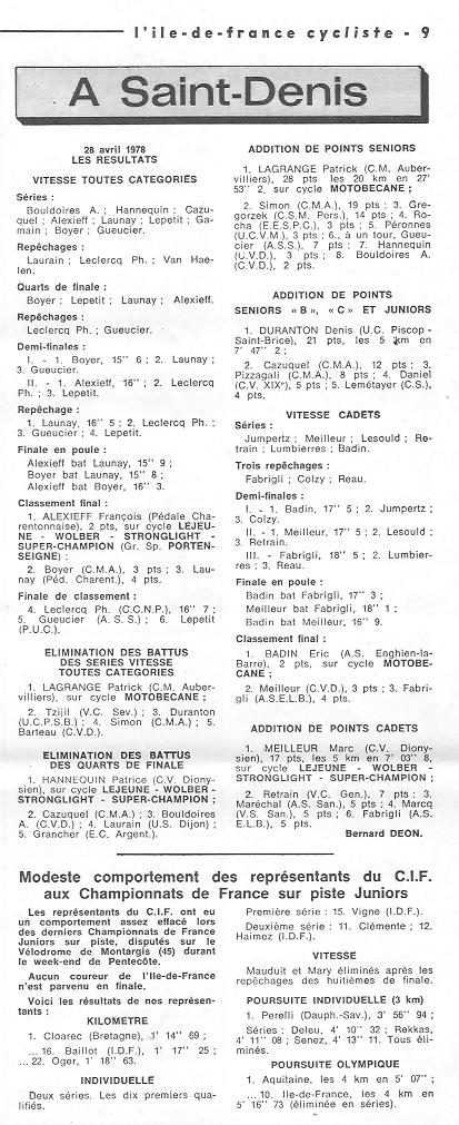 Coureurs et Clubs d'avril 1977 à mai 1979 - Page 22 014187