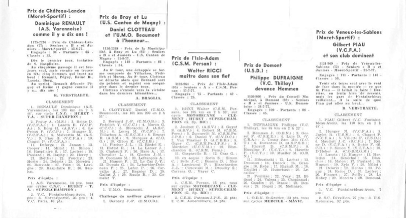Coureurs et Clubs d'avril 1977 à mai 1979 - Page 12 015168