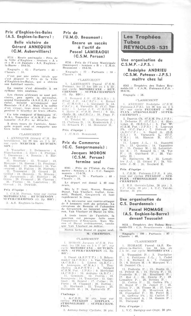 Coureurs et Clubs de juin 1974 à mars 1977 - Page 33 01586