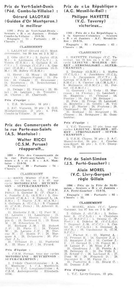 Coureurs et Clubs de juin 1974 à mars 1977 - Page 38 016120