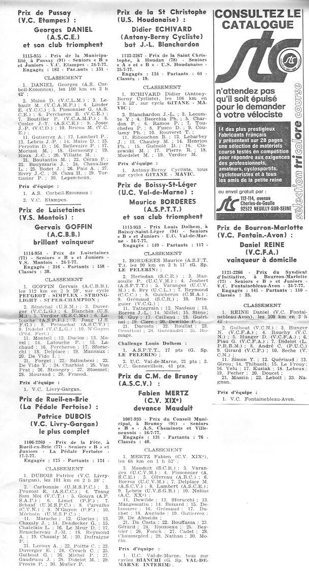 Coureurs et Clubs d'avril 1977 à mai 1979 - Page 12 016171