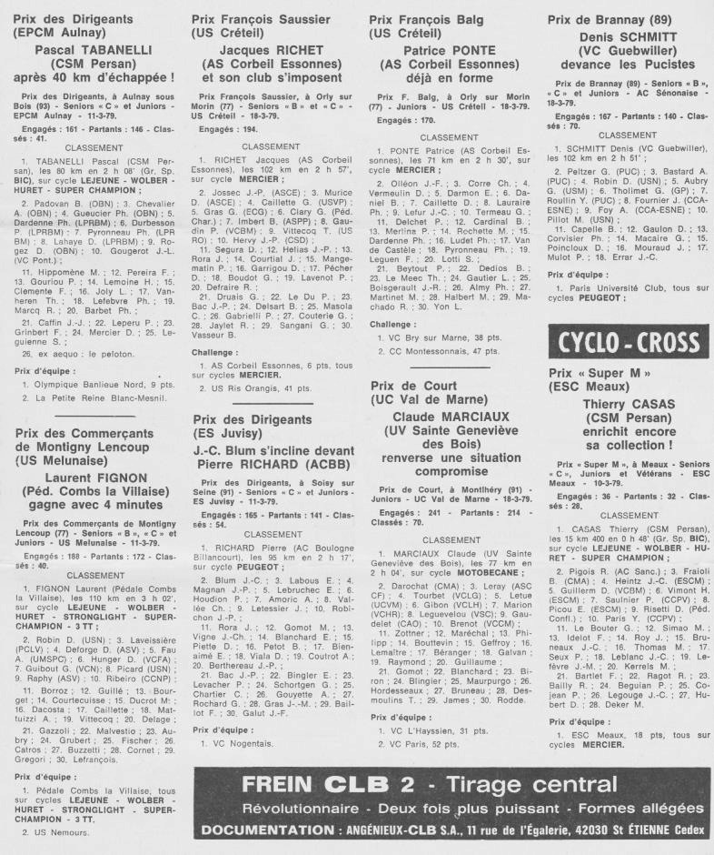 Coureurs et Clubs d'avril 1977 à mai 1979 - Page 36 016193