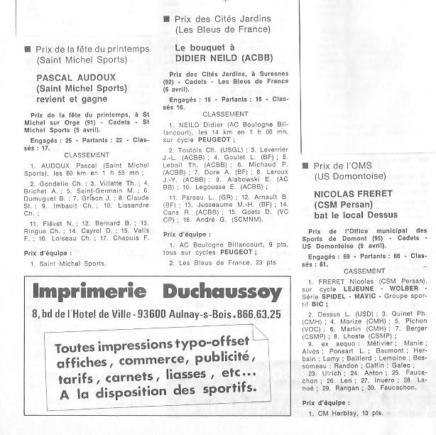 Annonce: Coureurs et Clubs de juin 1979 à juin 1981 - Page 33 017194