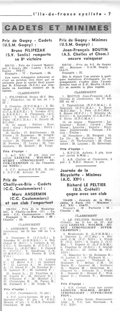 Coureurs et Clubs d'avril 1977 à mai 1979 - Page 8 018112