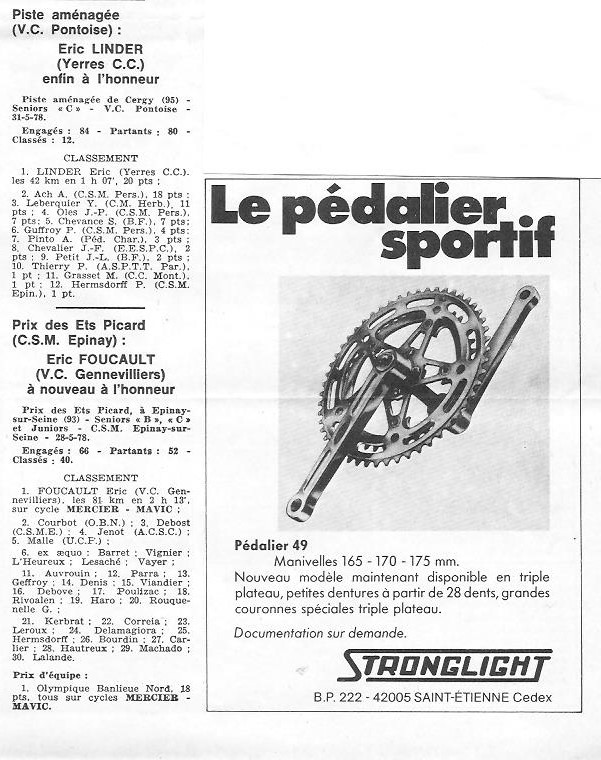 Coureurs et Clubs d'avril 1977 à mai 1979 - Page 25 019130
