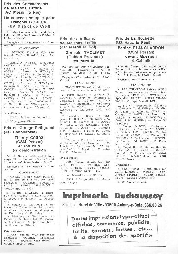 Annonce: Coureurs et Clubs de juin 1979 à juin 1981 - Page 12 020146