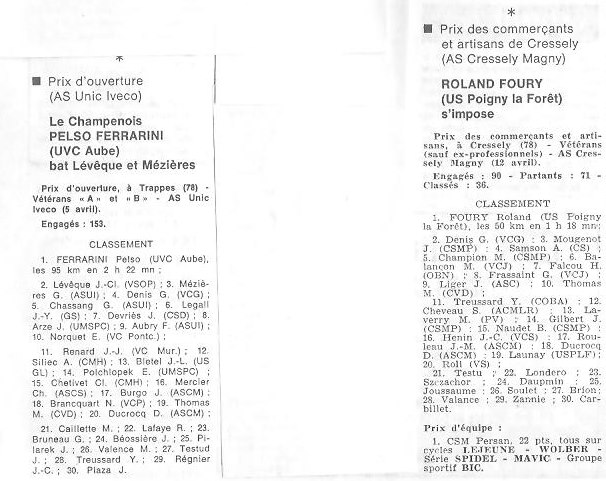 Annonce: Coureurs et Clubs de juin 1979 à juin 1981 - Page 33 020169