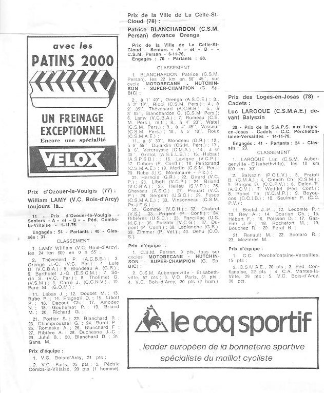 Coureurs et Clubs de juin 1974 à mars 1977 - Page 41 02550