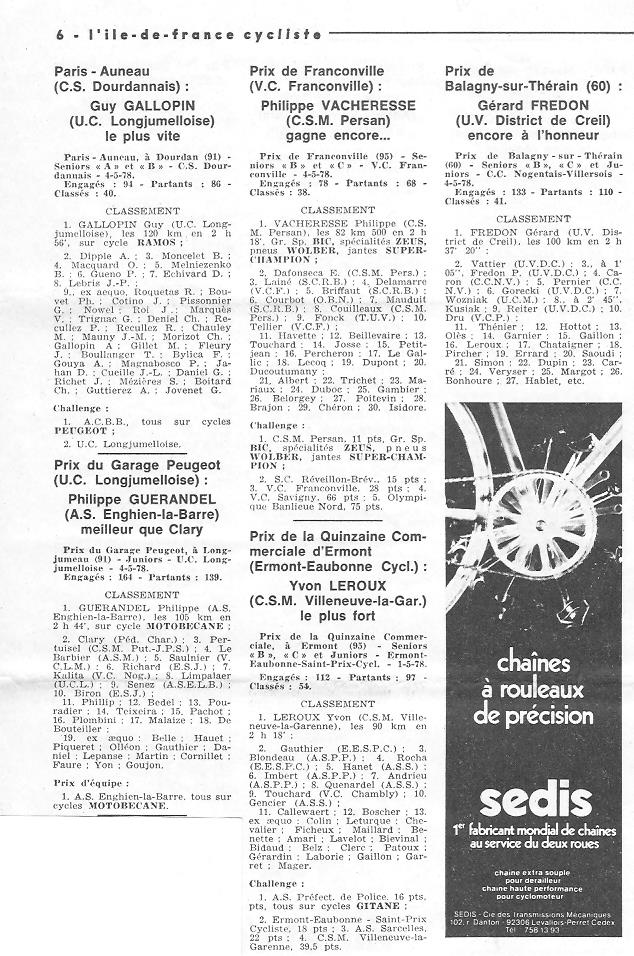 Coureurs et Clubs d'avril 1977 à mai 1979 - Page 22 02766