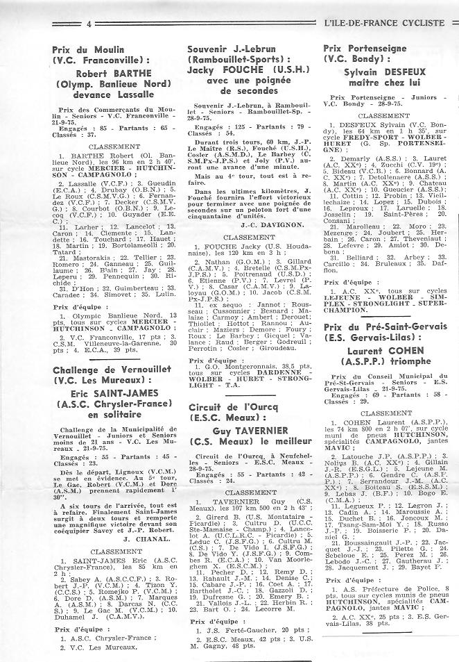 Coureurs et Clubs de juin 1974 à mars 1977 - Page 22 03016