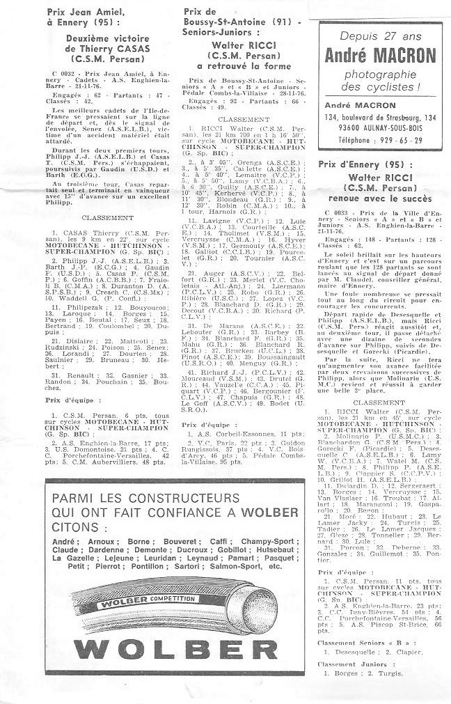 Coureurs et Clubs de juin 1974 à mars 1977 - Page 41 03524