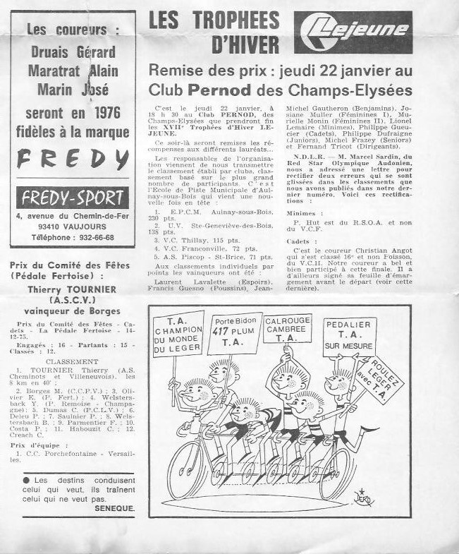 Coureurs et Clubs de juin 1974 à mars 1977 - Page 24 04313