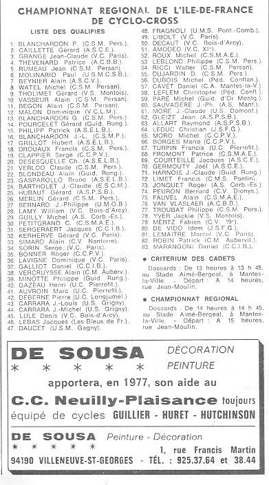 Coureurs et Clubs de juin 1974 à mars 1977 - Page 41 04418