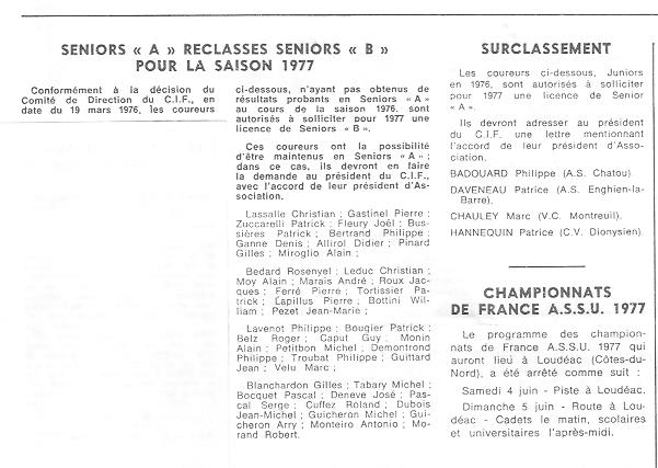 Coureurs et Clubs de juin 1974 à mars 1977 - Page 41 04517