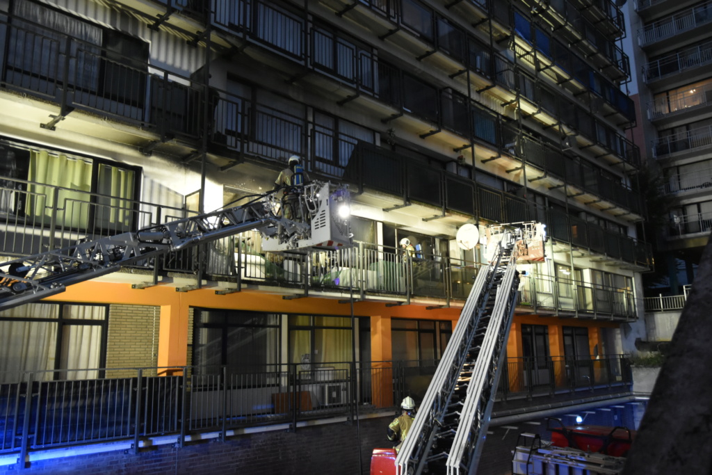 Incendie dans un immeuble du Peterbos le mardi 28 septembre 2021 + photos Peterb14