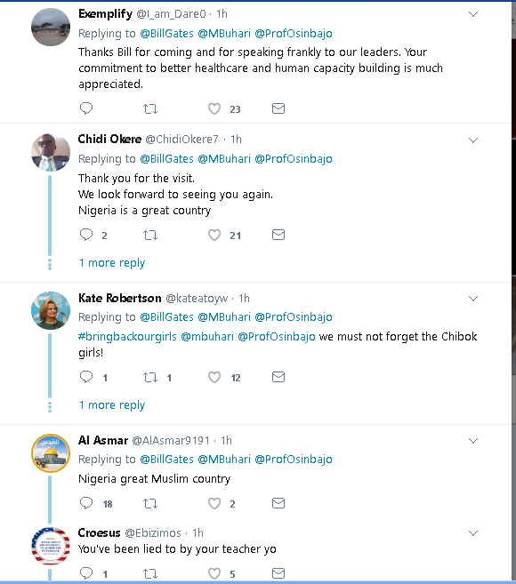 Bill Gate Shares About His Visit To Nigeria On Twitter. See What He Has To Say (PHOTOS) 312