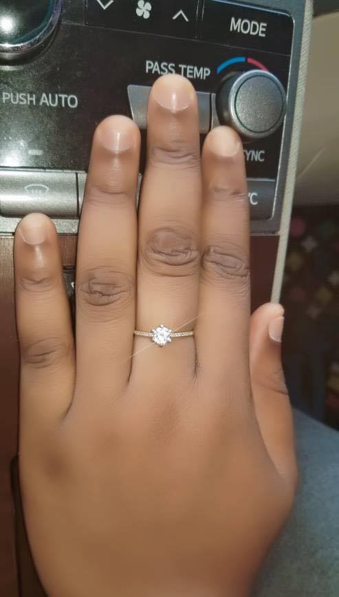 Man Engages Girlfriend With N2 Million Cheque & Diamond Ring (Photos) 69316010