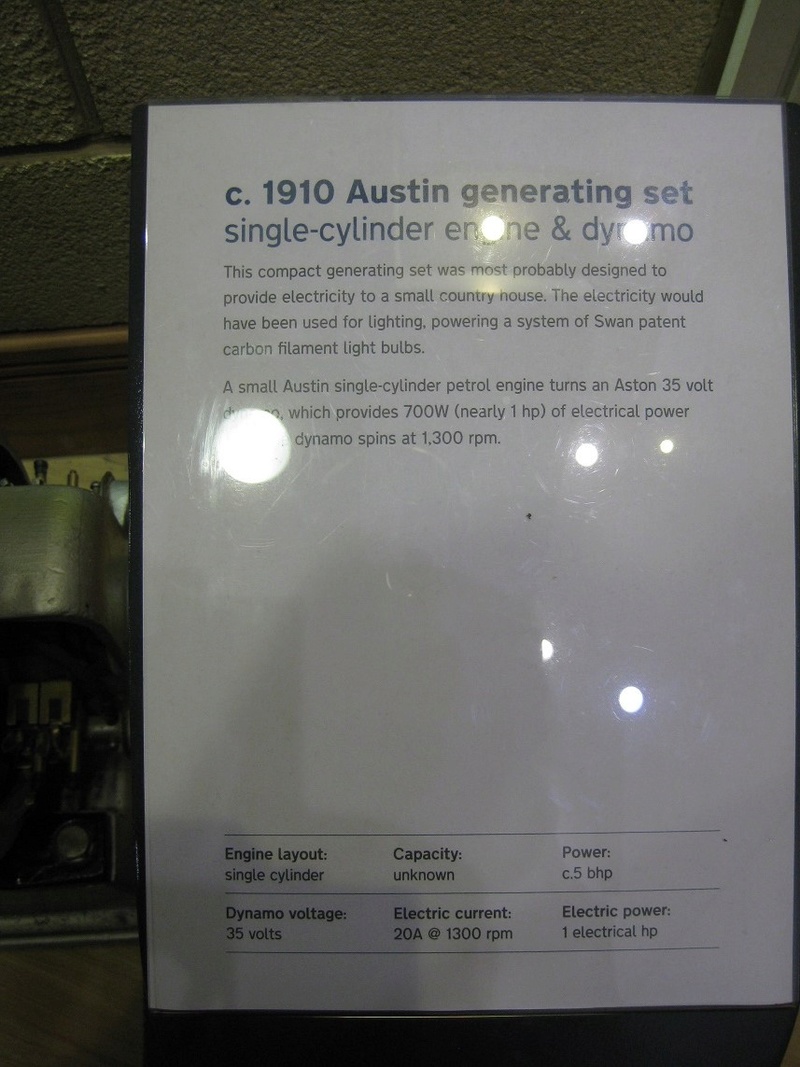Le Moteur de Austin Motor Co Austin12